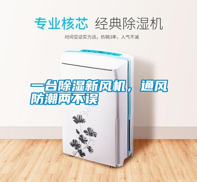 一臺除濕新風機，通風防潮兩不誤