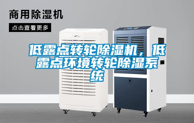 低露點(diǎn)轉(zhuǎn)輪除濕機(jī)，低露點(diǎn)環(huán)境轉(zhuǎn)輪除濕系統(tǒng)