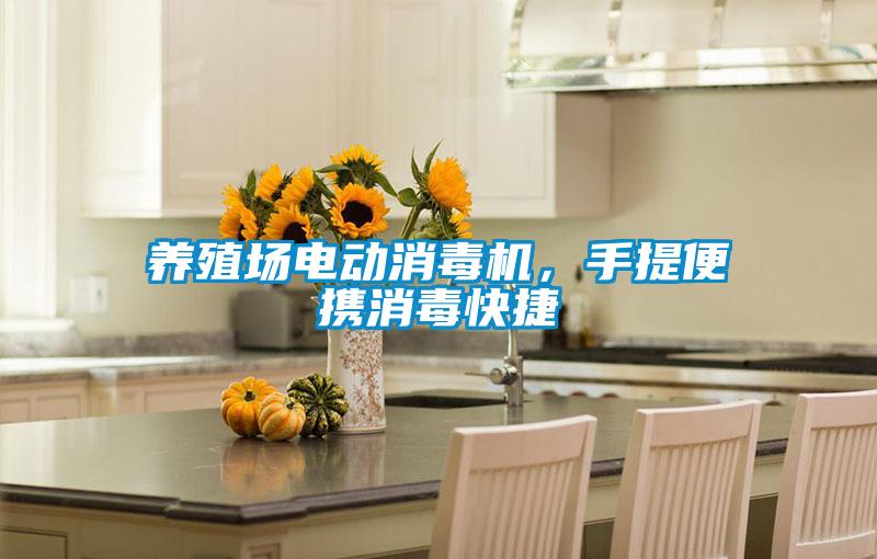 養(yǎng)殖場電動消毒機，手提便攜消毒快捷