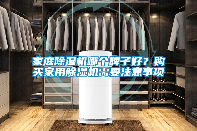 家庭除濕機(jī)哪個(gè)牌子好？購買家用除濕機(jī)需要注意事項(xiàng)