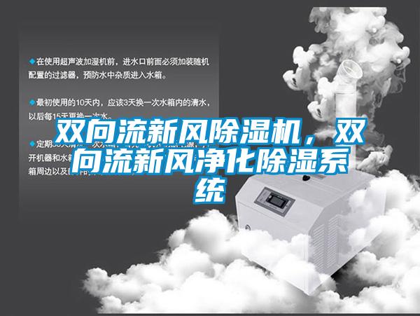雙向流新風(fēng)除濕機(jī)，雙向流新風(fēng)凈化除濕系統(tǒng)