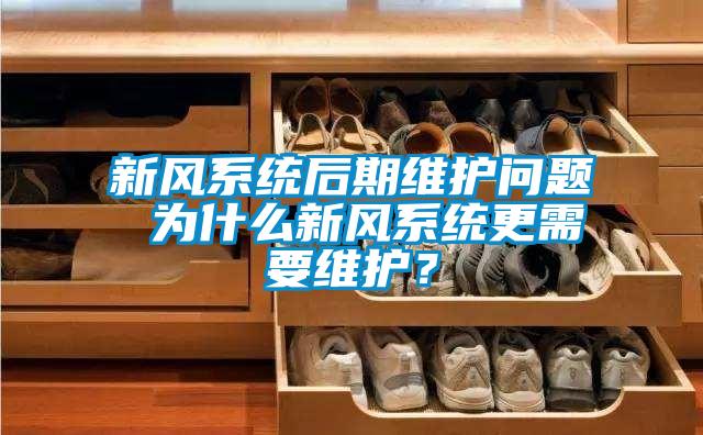 新風系統(tǒng)后期維護問題 為什么新風系統(tǒng)更需要維護？