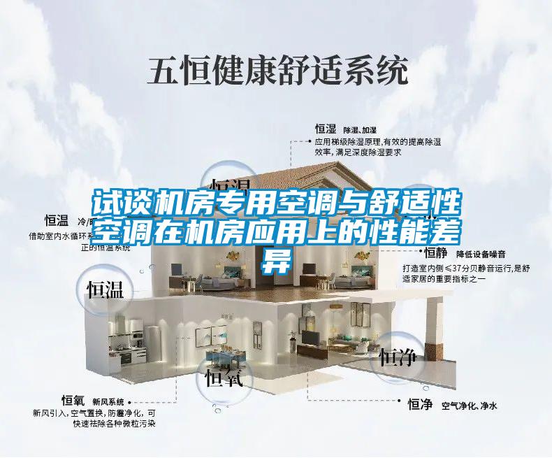 試談機房專用空調(diào)與舒適性空調(diào)在機房應(yīng)用上的性能差異