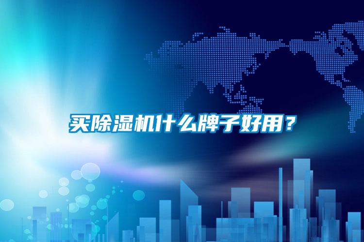 買除濕機(jī)什么牌子好用？