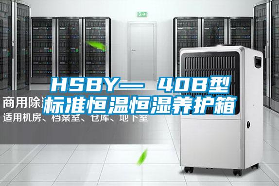 HSBY— 40B型標準恒溫恒濕養(yǎng)護箱