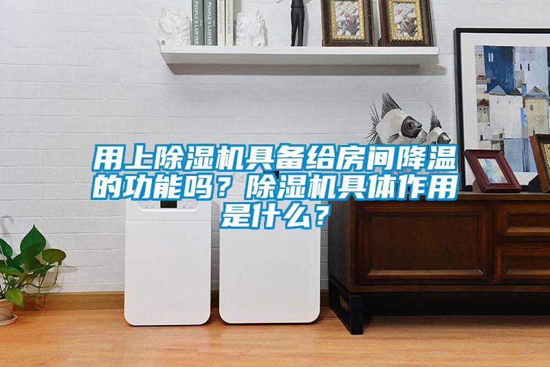 用上除濕機(jī)具備給房間降溫的功能嗎？除濕機(jī)具體作用是什么？