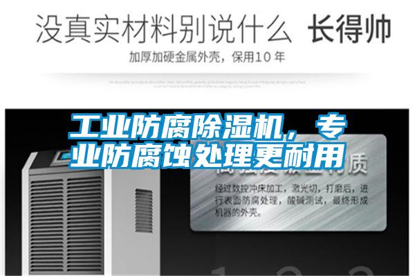 工業(yè)防腐除濕機(jī)，專業(yè)防腐蝕處理更耐用