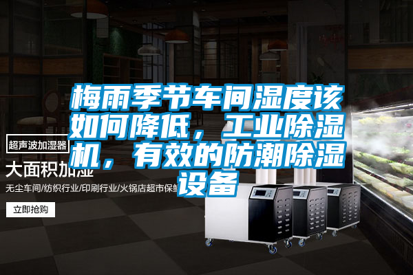 梅雨季節(jié)車間濕度該如何降低，工業(yè)除濕機(jī)，有效的防潮除濕設(shè)備