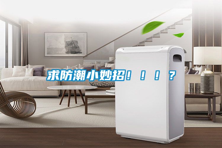 求防潮小妙招！?。?？
