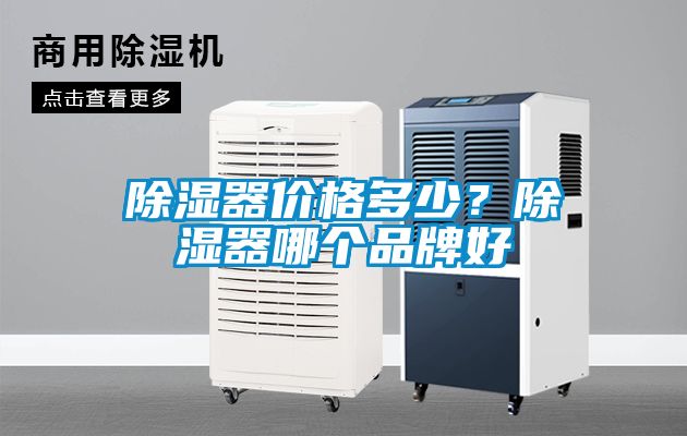 除濕器價格多少？除濕器哪個品牌好