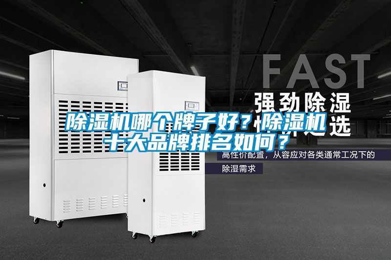 除濕機哪個牌子好？除濕機十大品牌排名如何？