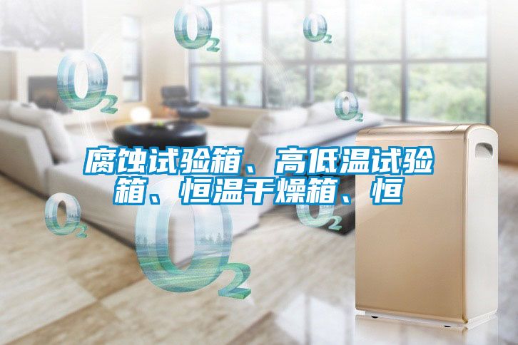 腐蝕試驗箱、高低溫試驗箱、恒溫干燥箱、恒