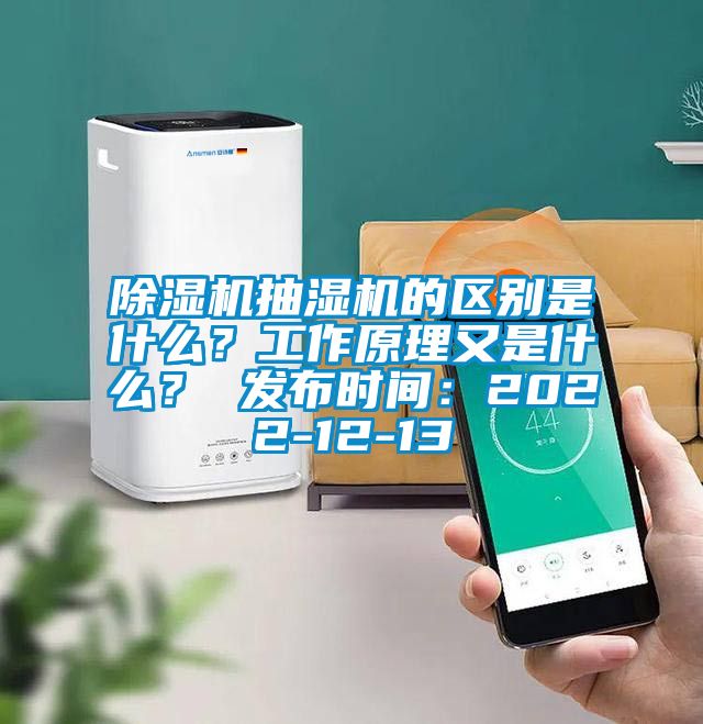 除濕機(jī)抽濕機(jī)的區(qū)別是什么？工作原理又是什么？ 發(fā)布時(shí)間：2022-12-13