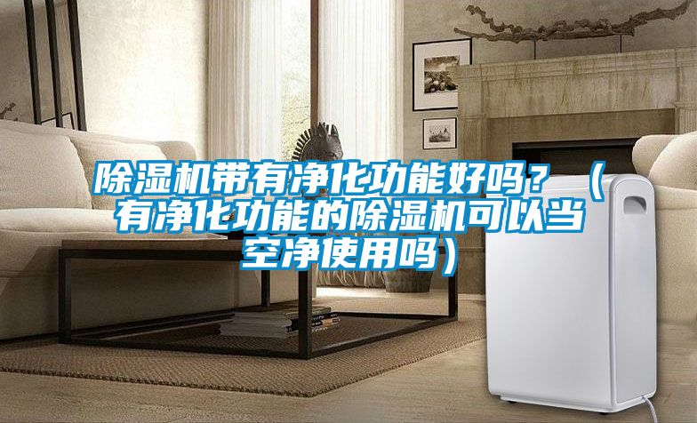 除濕機(jī)帶有凈化功能好嗎？（有凈化功能的除濕機(jī)可以當(dāng)空凈使用嗎）