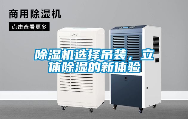 除濕機(jī)選擇吊裝，立體除濕的新體驗(yàn)