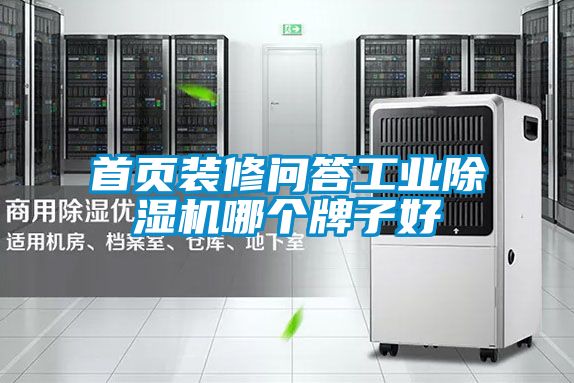 首頁裝修問答工業(yè)除濕機(jī)哪個(gè)牌子好